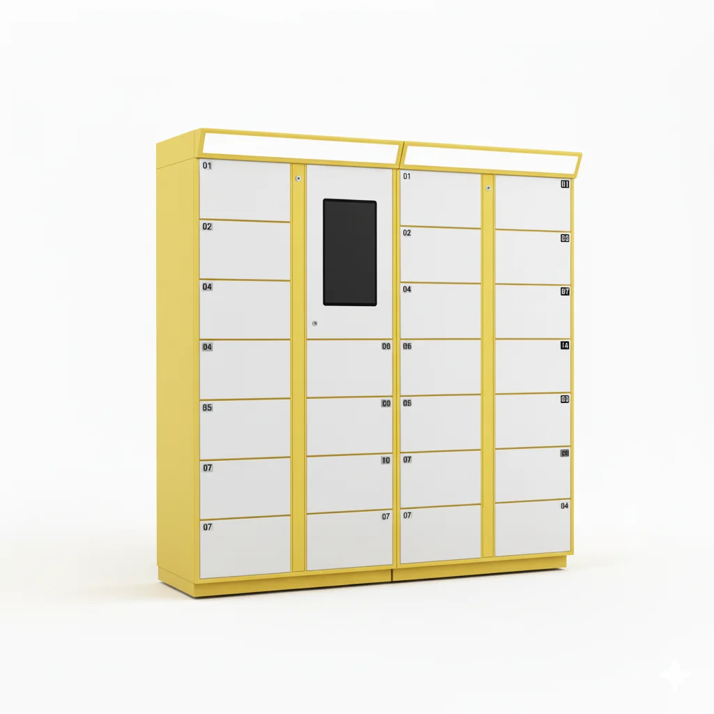 

InNetworked Laundry Locker with Secure and Convenient Self-Service System for Clothing Storage