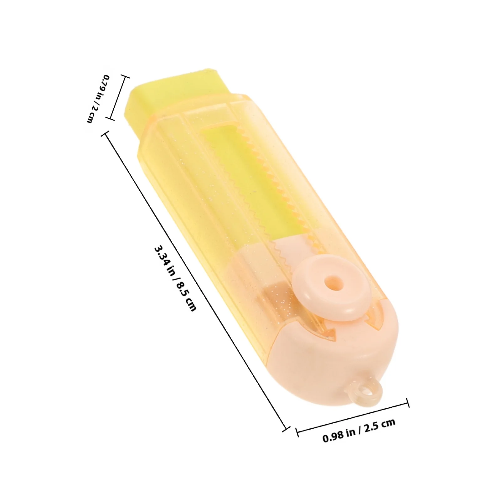 4Pcs Traceless Retractable Erasers Convenient Slide Style for Students School Exam Use Fine Craftsmanship Multi-Function Small