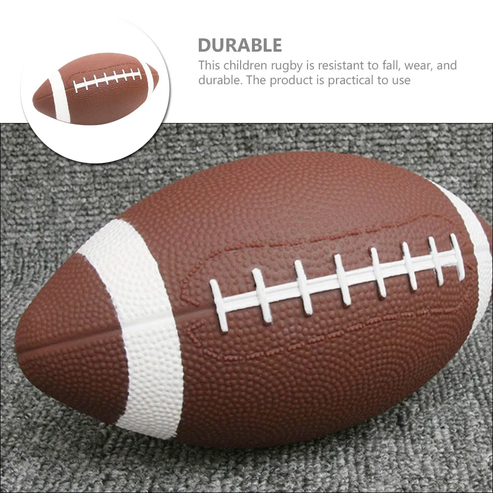 Kinder-Rugbyball, Standardgröße 5, Kindertraining, professionelles Rugby-Spiel, Outdoor, Schule, Übung, Kinderfußball