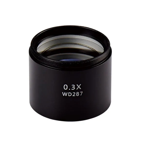 Objectif de microscope stéréo YIZHAN 0.3X avec zoom, lentille auxiliaire métallographique achromatique, accessoires pour microscopes