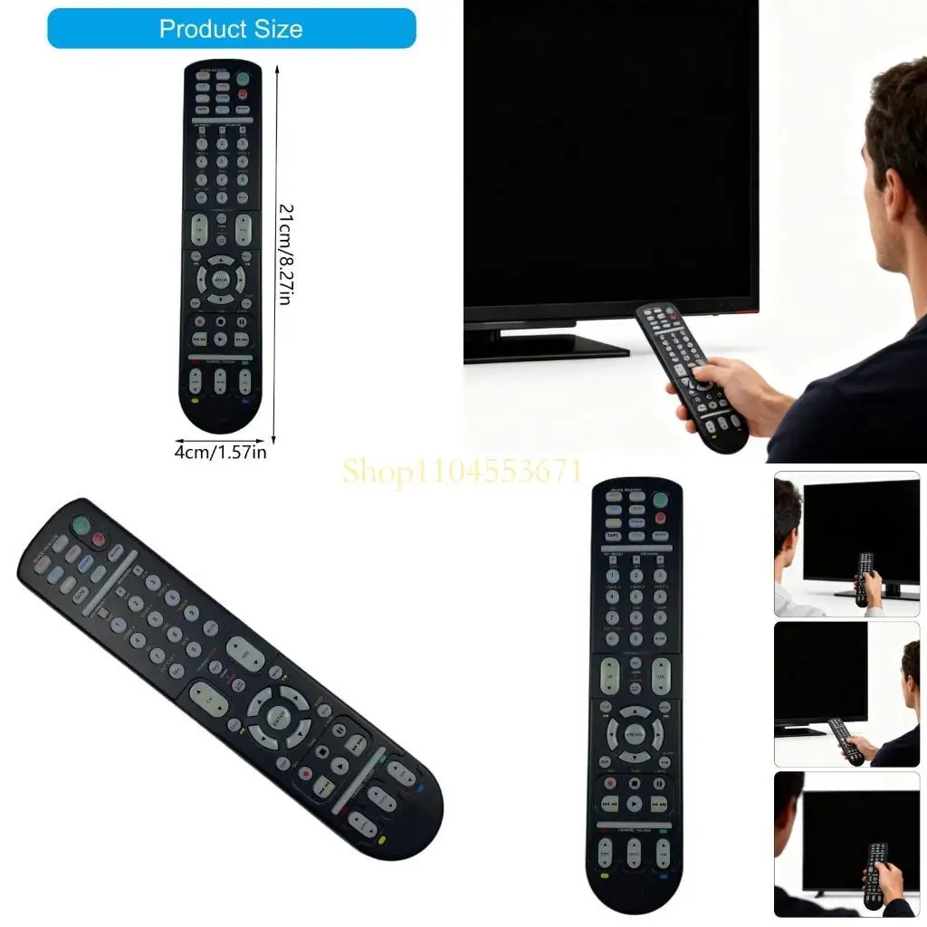 

Best Seller Quick Change Battery Remote Control for NAD HTR2 Television Providing Ergonomic Handle Broad Compatibility