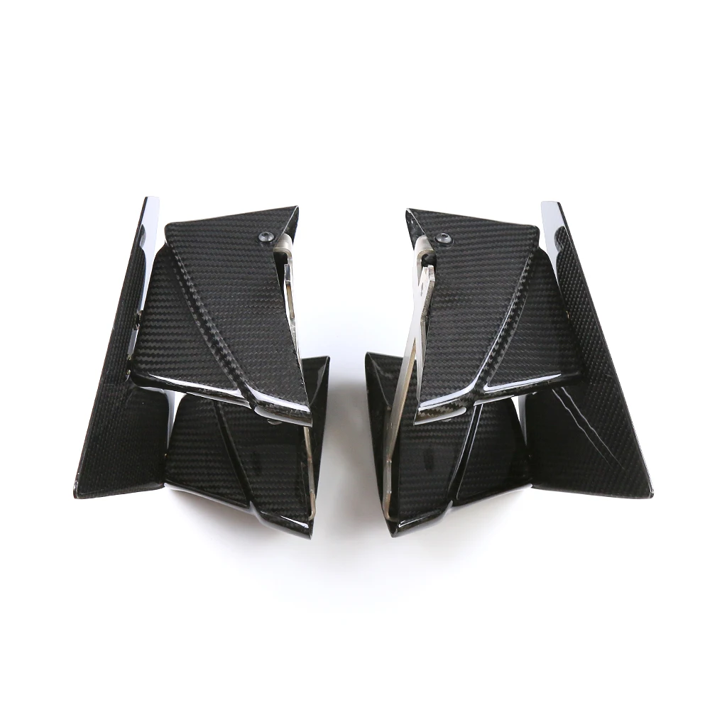 For Kawasaki ZH2 2020-2023 KTM 1290 Super Duke R 2020-2023  100% Carbon Fiber  Lower Winglets