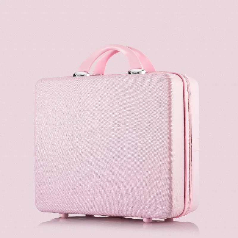 2024 New travel suitcase with handbag unisex ins super fashion rolling luggage 13 inch boarding valise popular bag