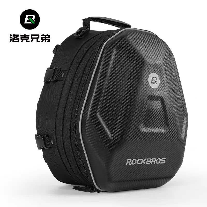 

Motorcycle Backseat Bag Riding Backpack Motorcycle Shoulder Rider Full Helmet Hard Shell Helmet Bag Motorcycle Commuter Gear