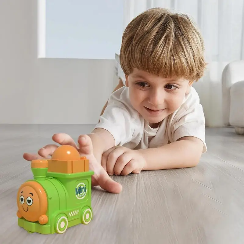 Toddler Pull Back Car Toys Press And Go Train Mini Train Toy Race Car Toy Vehicle Toy For 4-6 Boys Kids Children Birthday Game