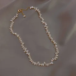 High Quality 100% Baroque Freshwater Pearl 14K Gold Filled Ladies Jewelry Sets For Women Necklace Bracelet No Fade Gifts