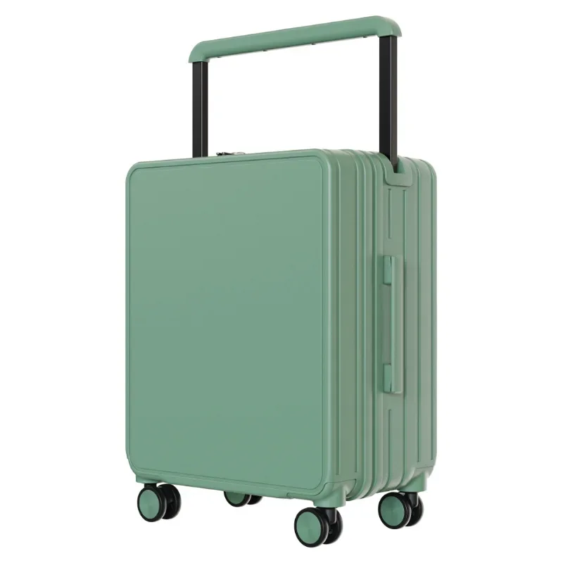 Brede Trolleykoffer Universeel 4-wiel Grote Capaciteit Bagage Reizen Pc Koffer Trekstang Bagagedoos Lockbox Bagagetassen