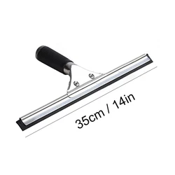 35cm Glass Cleaner Home Shower Bathroom Scraper Car Window Glass Cleaning Squeegee Soft Rubber Blade Water Wiper Cleaning Tool