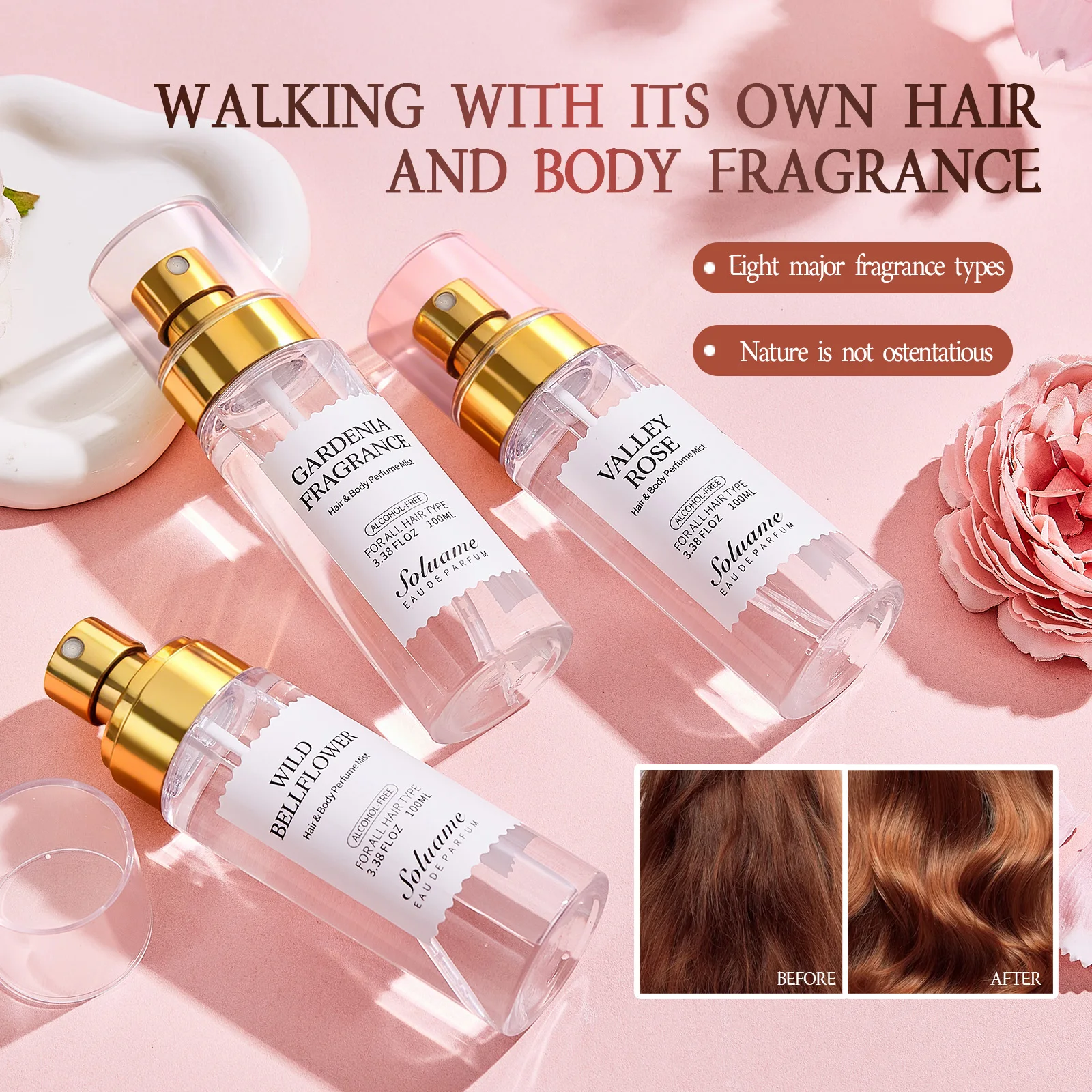 Soluame Haar- & Lichaamsparfum - Fragrance Perfume For Hair recensie en prijs