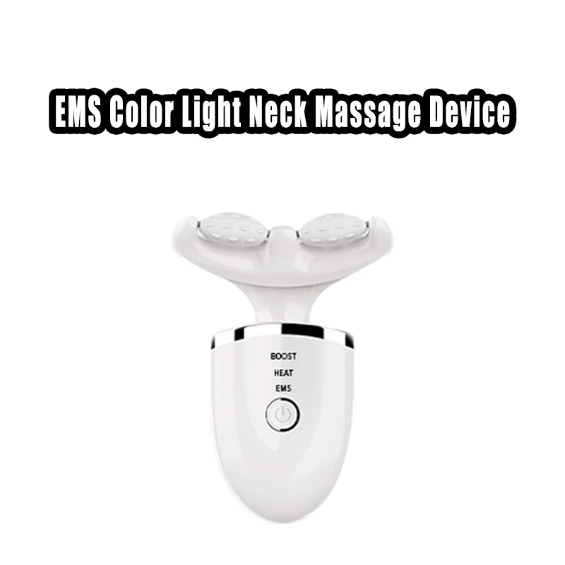 

EMS Color Light Neck Beauty Instrument Neck Heat Compression and Wrinkle Removal Instrument Neck Massage Instrument