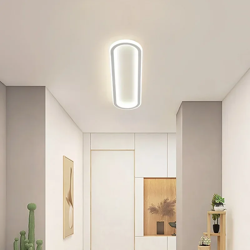 Imagem -04 - Led Lâmpada do Teto para o Quarto Varanda Vestiário Sala de Estar Cozinha Moderna Decoração Casa 20w Nordic Interior Luminária