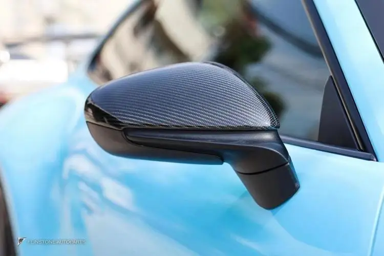 For TechArt Modified Carbon Fiber Body Parts for Porsche 911 992 Small Surround Front Lip Side Skirt Rear Lip Tail