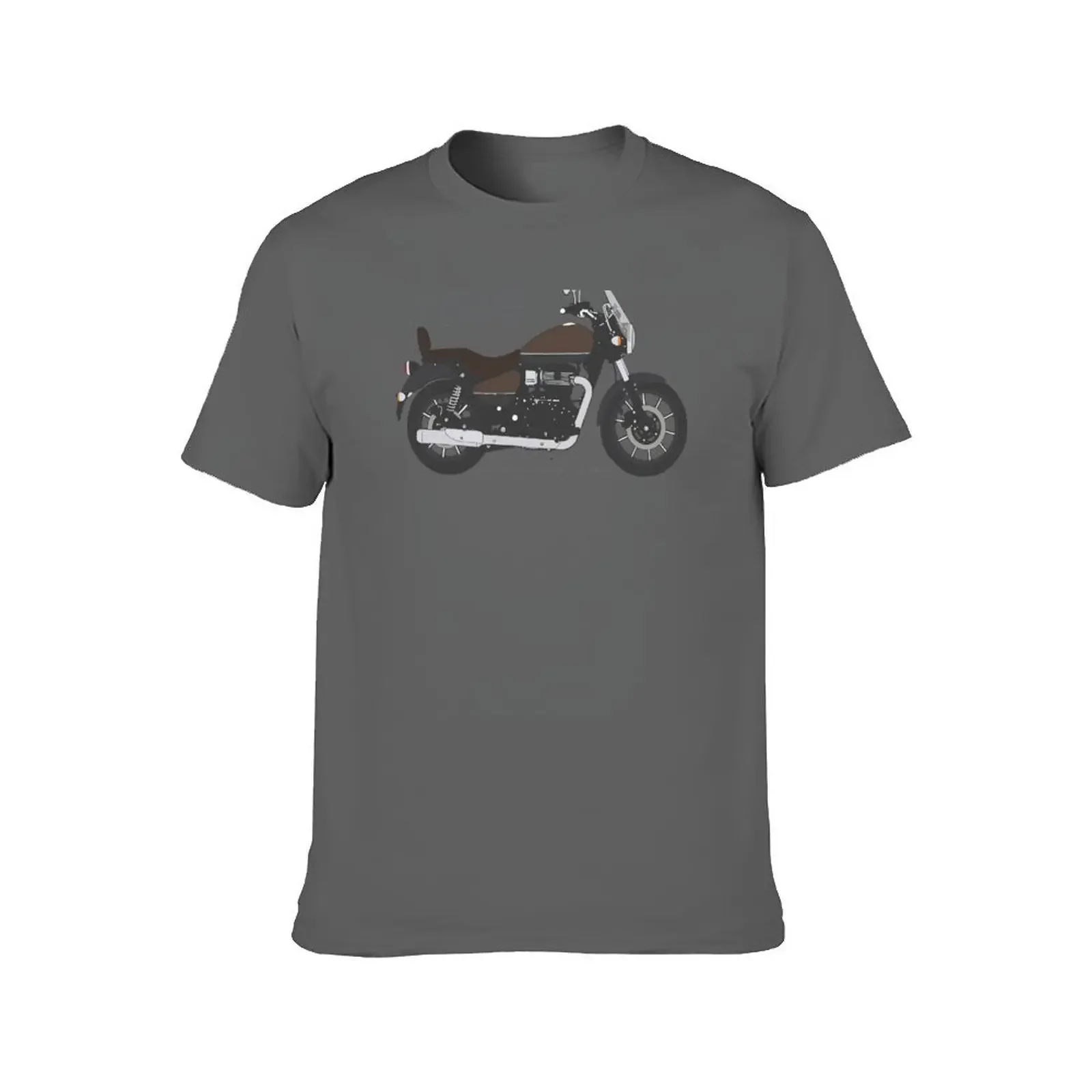 Ride royal enfield meteor 350 super brown T-Shirt luxury t-shirt tops Men's t-shirts