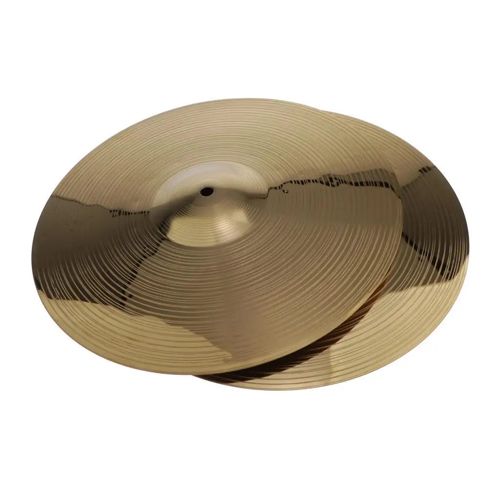 

Durable Brass Alloy Crash Cymbal 14 Inch Drum Kit Percussion Part for Music Production and Concerts