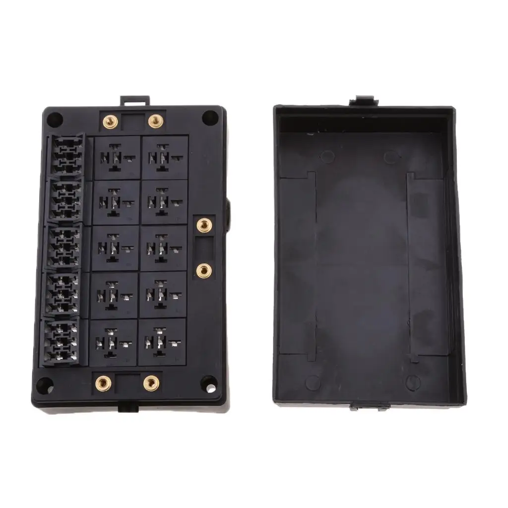 

Universal 18 Way Blade Holder Relay Base With Spade Terminals