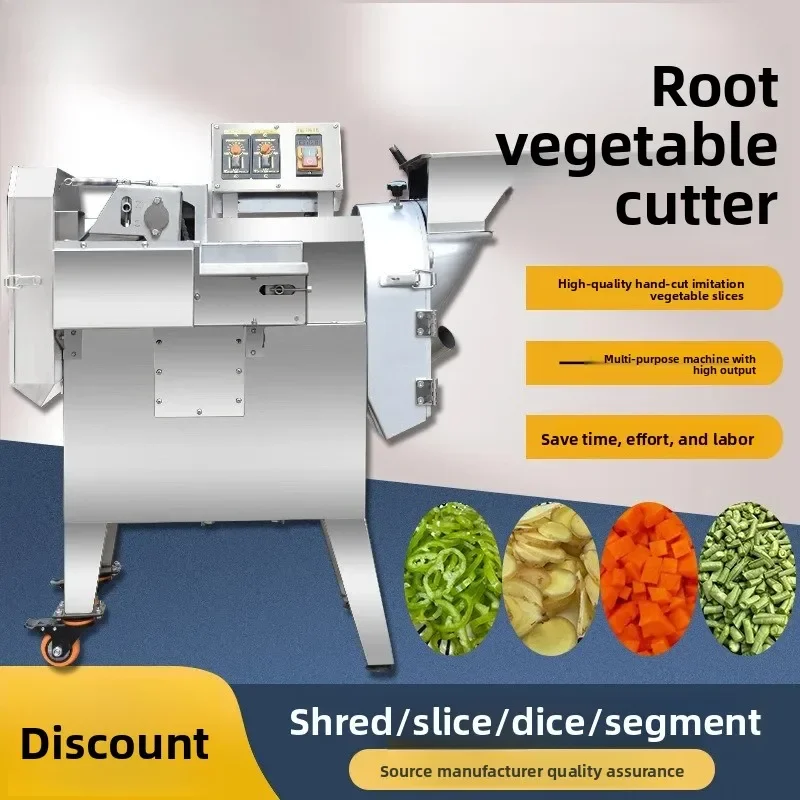 Mushroom cutting machine, radish potato dicing machine, shredder, lemon tomato, sweet potato slicer