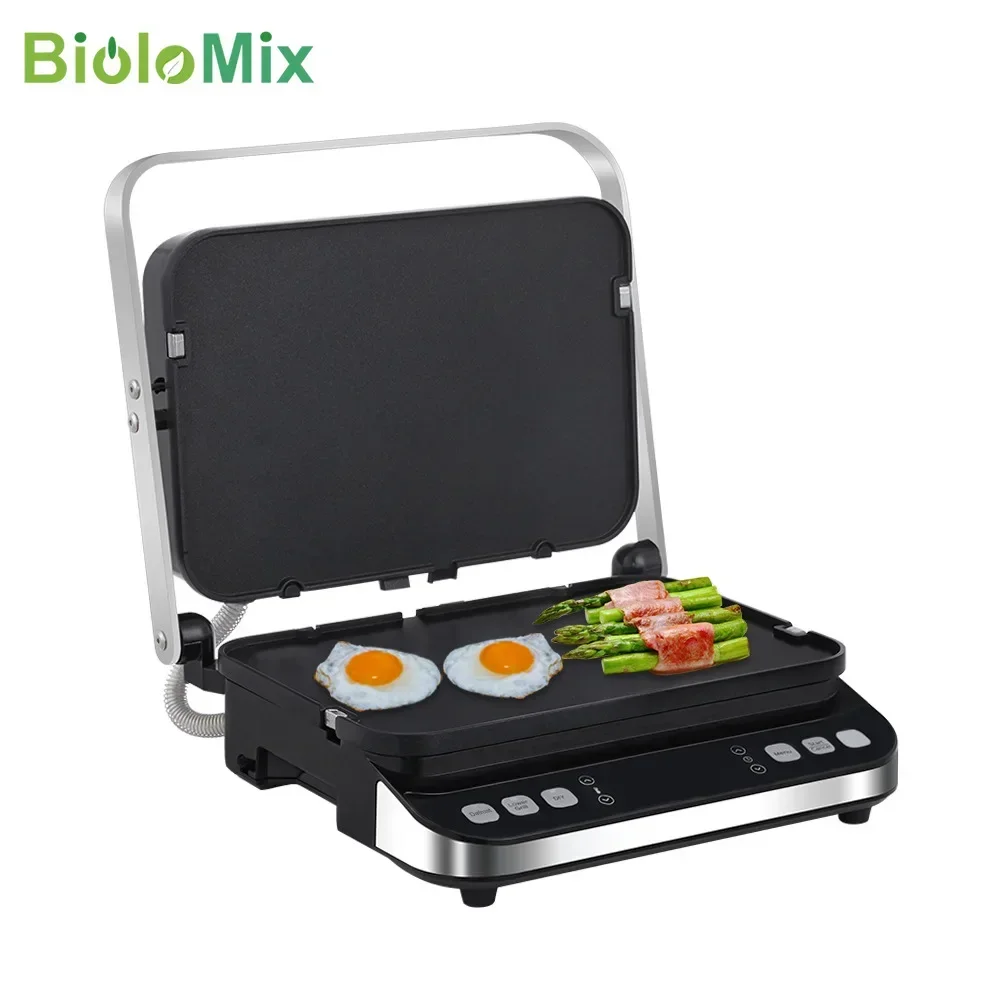 Home Steak Machine Fully Automatic Electric Fryer Electric Grill Pan Panini Machine Waffles Machine Contact Grill