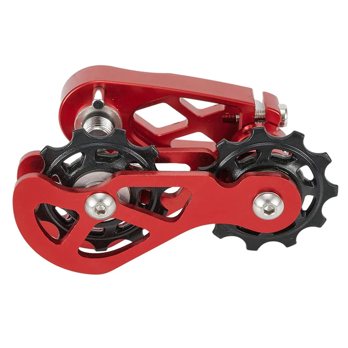 

Retails Anti Drop Link Chain Tensioner Aluminum Alloy Bike Bicycle Single Speed Converter Floating Pulley Adjust Wheel