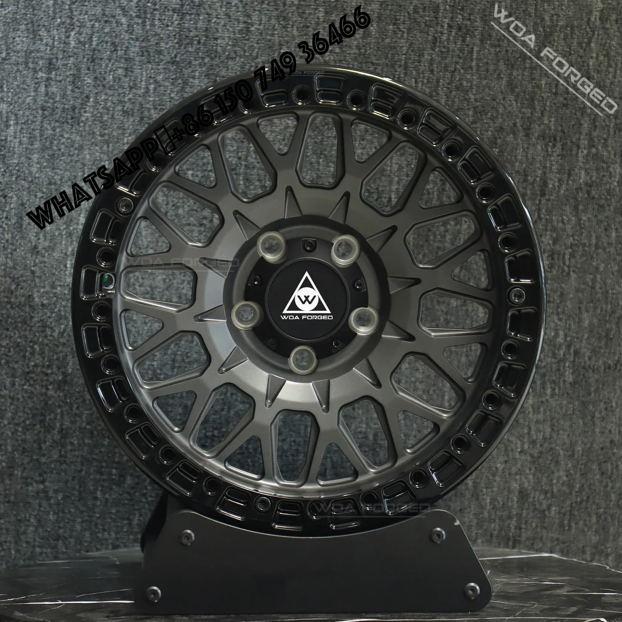 

6061-T6 Matte Black Forged Wheels 6x139.7 5x139.7 100mm PCD 98mm Spokes New Perfect Fit Aluminum for JEEP Explorer Land