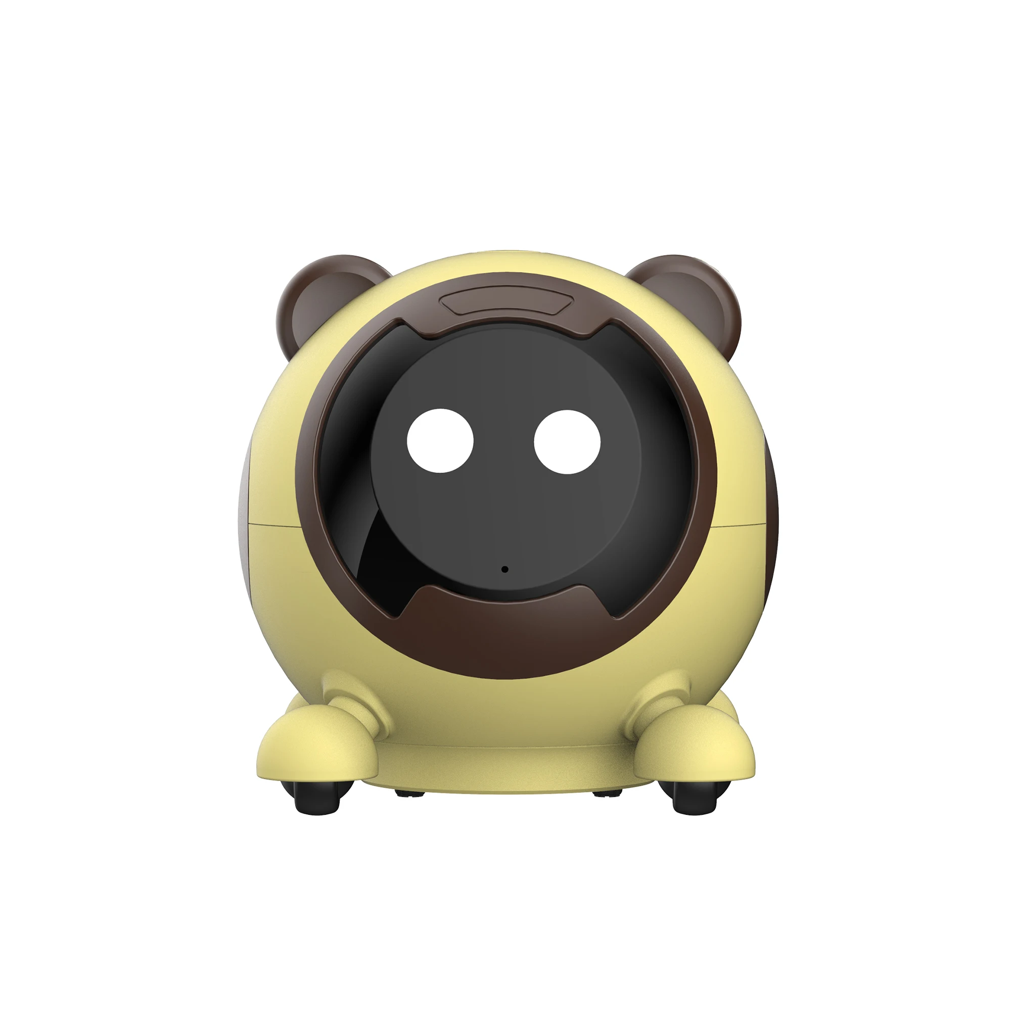 AI Pet Companion Robot 1500mAh With Laser Feather Teaser Includes Remote Control Smart Interactive Pet Robot