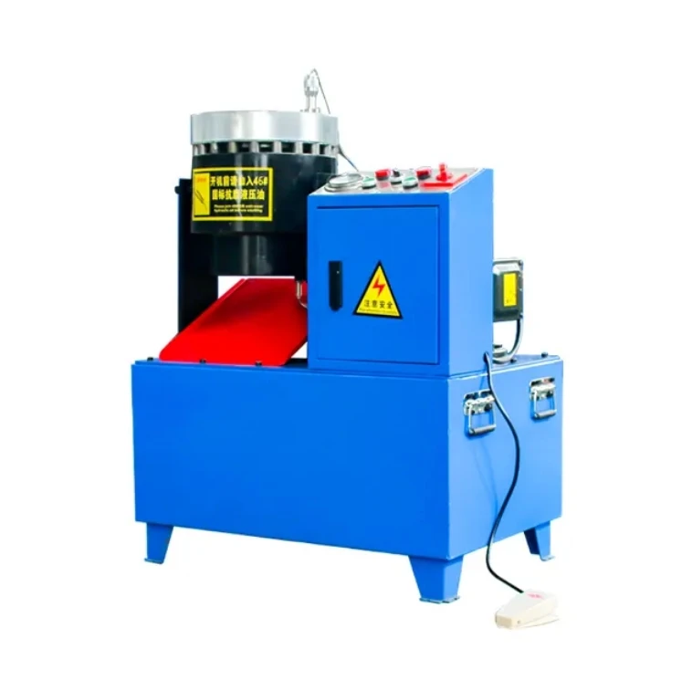 

Small Automatic Hydraulic Steel Pipe Retractable Machine Stainless Steel Scaffolding Press Coercer Duct Glue Shrinkage Tool