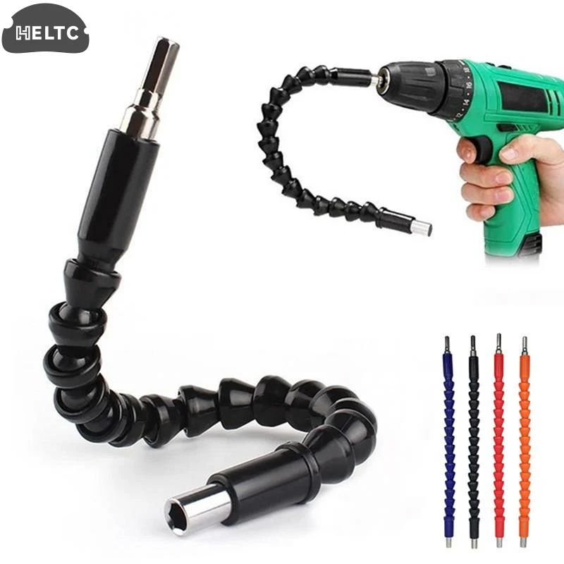 195/250/295mm Electronics Drill Flexible Shaft Extension Screwdriver Bit Holder Connect Link For Hex Shank Extension Snake Bit