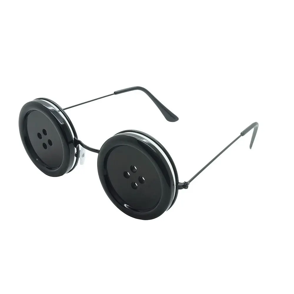 Kostüm Zubehör Knopf Brille Retro Harz leichte Brillen Cosplay Party bevorzugen Brillen Halloween Brille Kinder – Detail 5