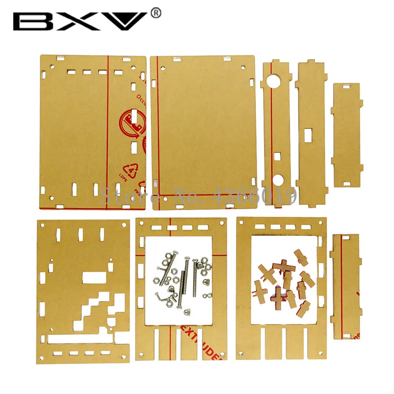 DIY Kit Acrylic Case Cover Protection Shell for Arduino DSO138 Oscilloscope Transparent Acrylic Cover Oscilloscope Accessories