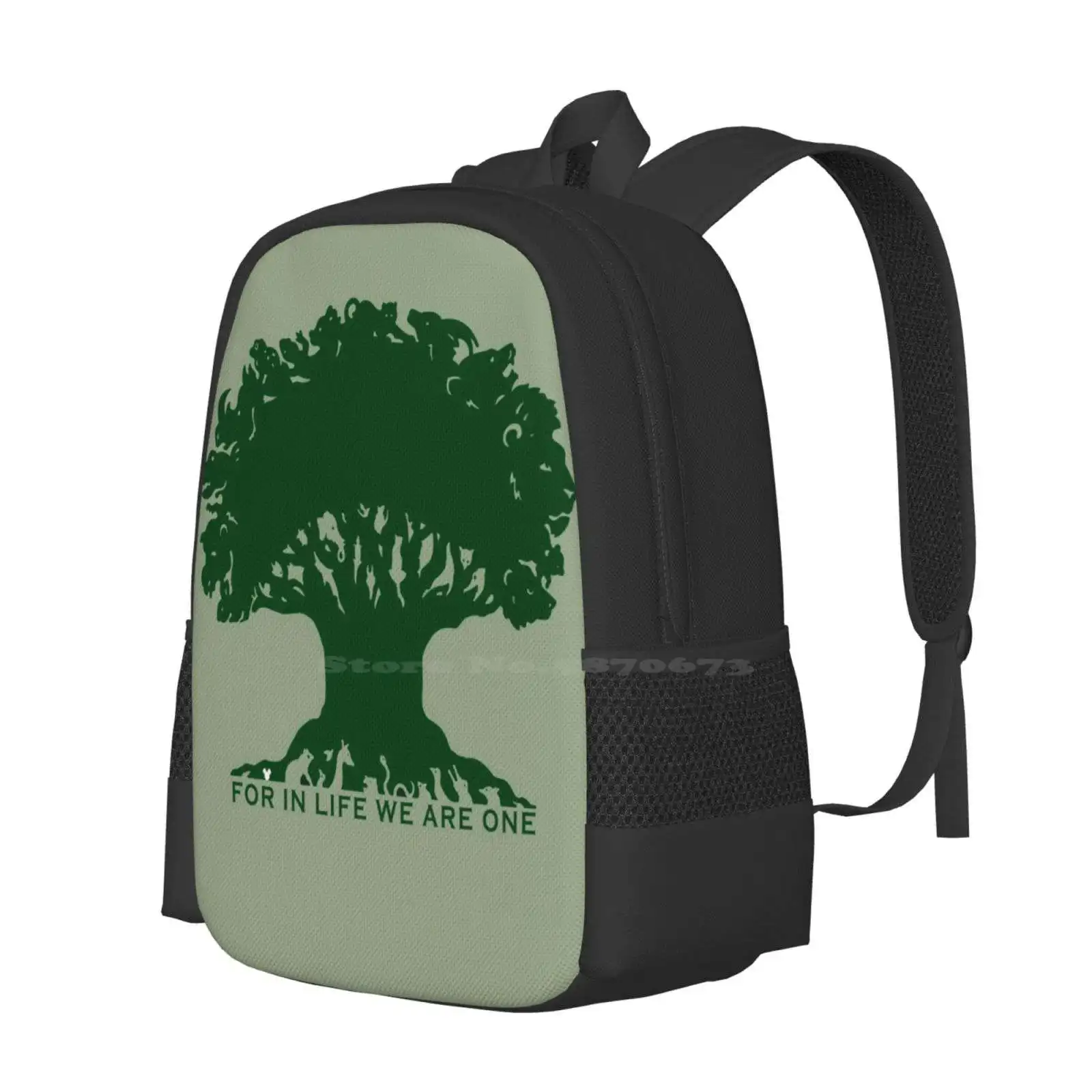 Tree Of Life , Animal Kingdom Tee And Accessories 3D Print Design Backpack Student Bag Animal Kingdom Walt World Vacation