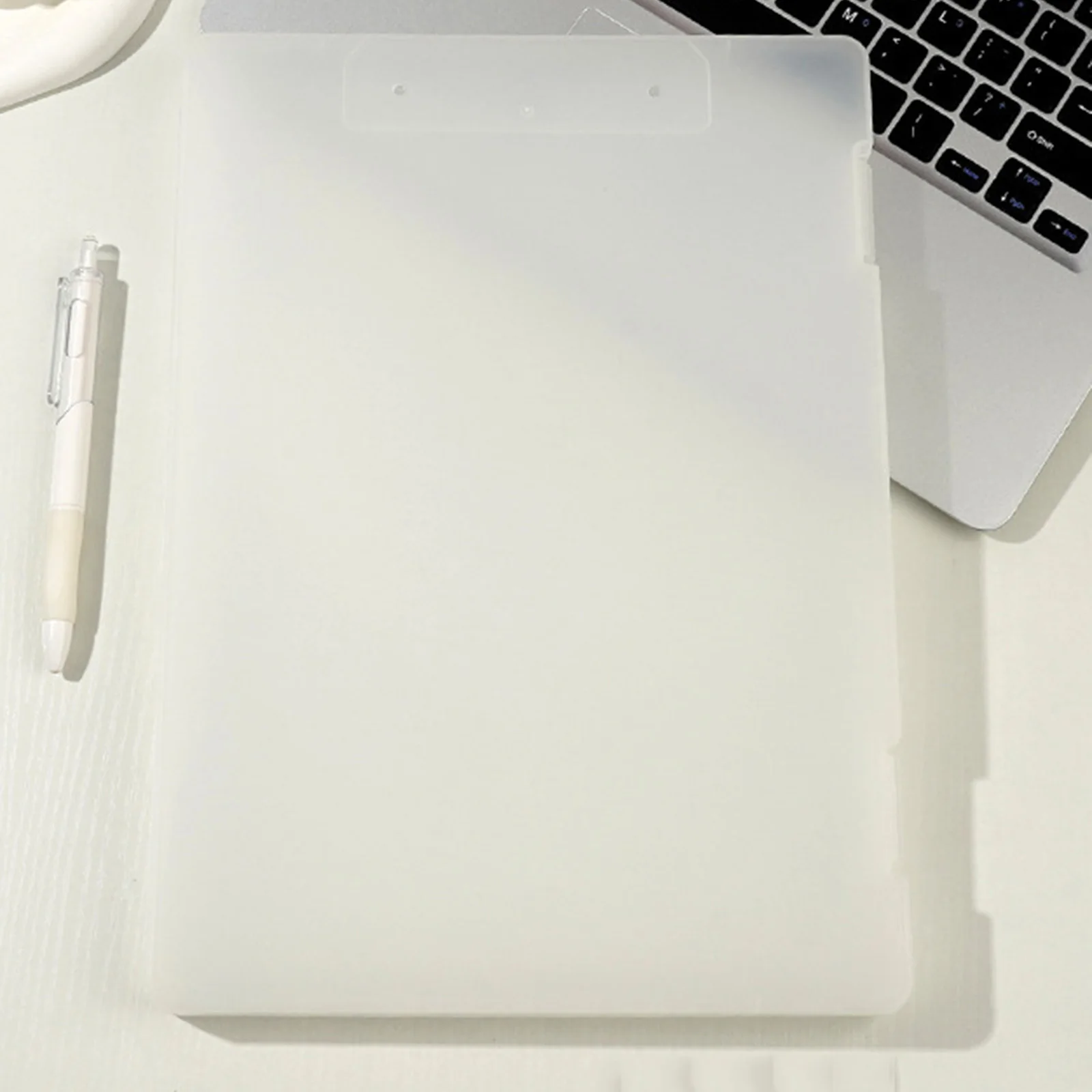 A4 Portable Document Box Heavy Duty Label Window Office Storage Writing Pad, A4 File Folder, Clipboard