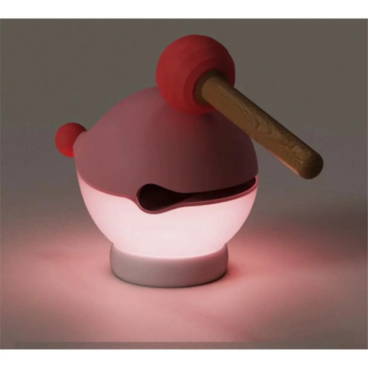 

Настольная лампа Y69A из ПВХ с имитацией дерева, сенсорная, с милым дизайном, многоцветная, с регулировкой яркости, светодиодная