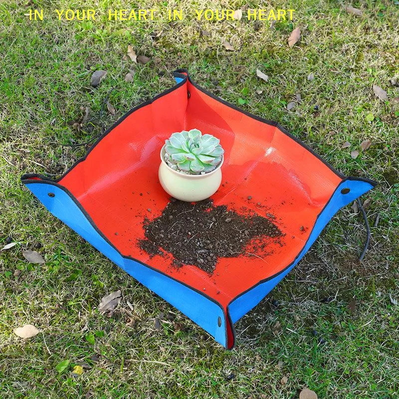 【X】Plant Repotting Mat Waterproof Transplanting Mat Indoor  Potting Mat Portable Gardening Mat