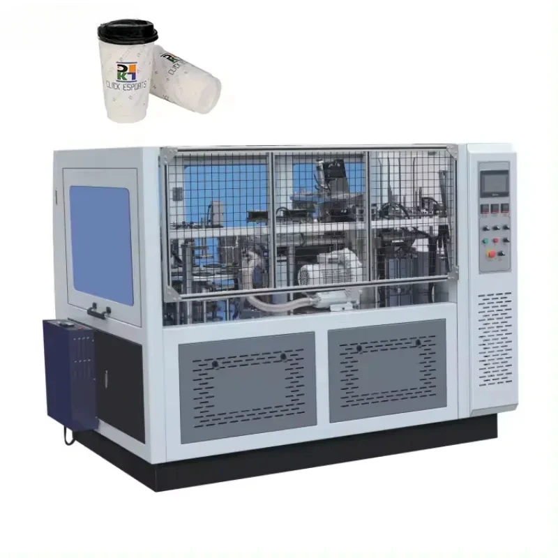 China Full Automatic New Paper Cup Machine Price Manufacturer Widely Using Paper Cups Making Coffee Cup Machine for Guatemala