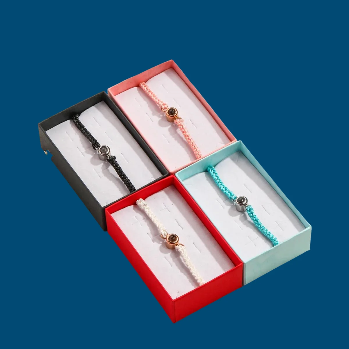 Custom Bracelets with Picture inside Customized Projection Bracelets with Photos Bracelet Personalized Photo Memorial Gifts 2025 - Image 5