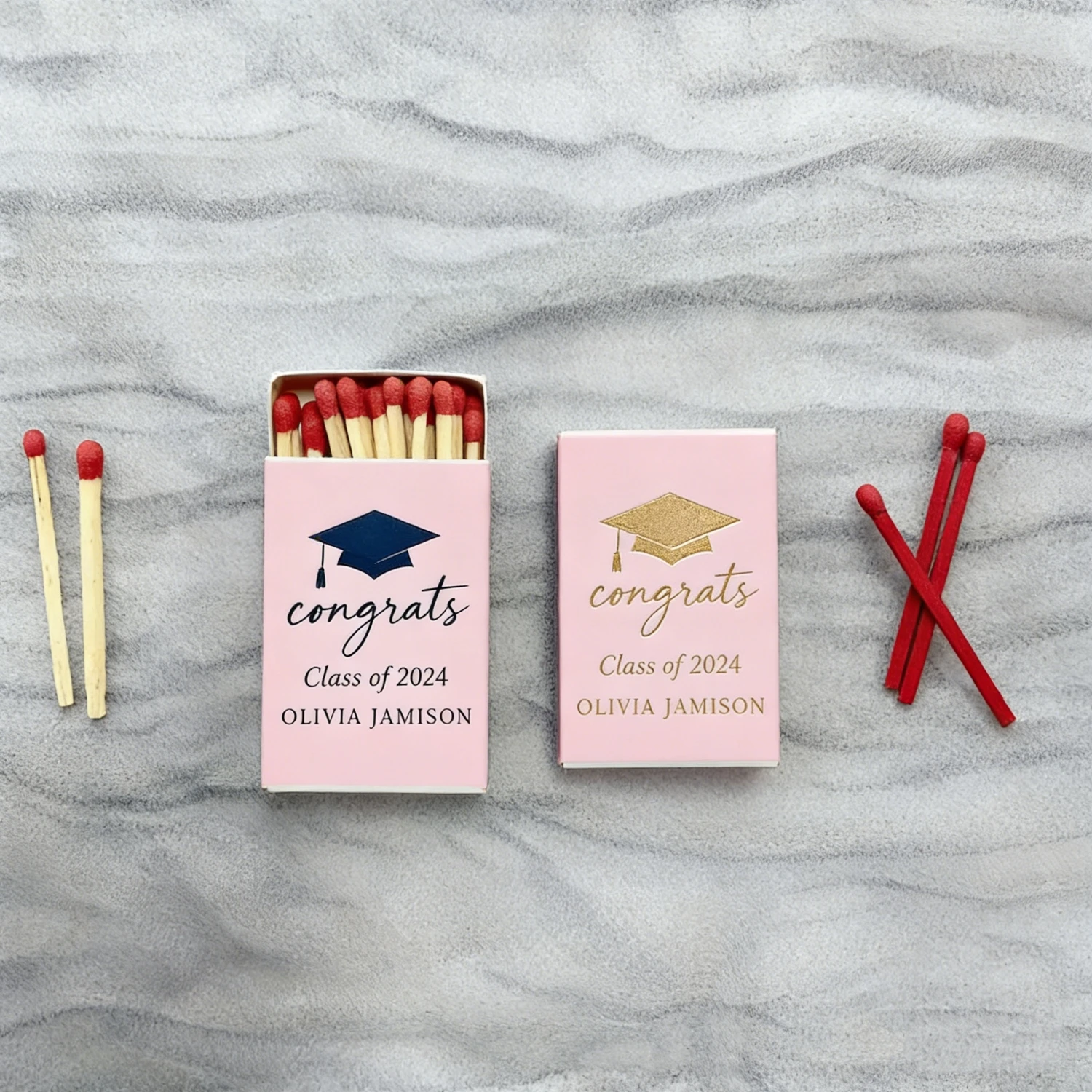 

Свадебные сувениры: персонализированные коробочки для спичек с безопасными спичками, элегантный декор для свадеб и вечеринок