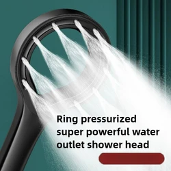 High Pressure Handheld Shower Head Powerful Shower Spray Sets Home Bathroom Rain Shower Mixer Bathroom Accessories shower head