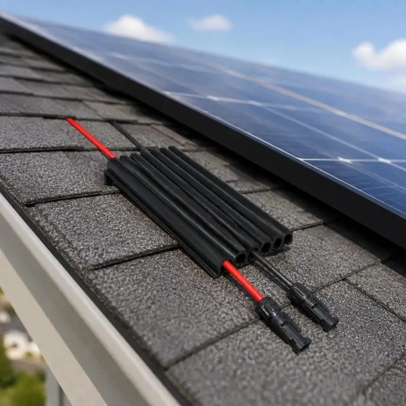 E8BD Roof Cable Guide for Solar Wiring 7 Channel Flexible Entry Guide