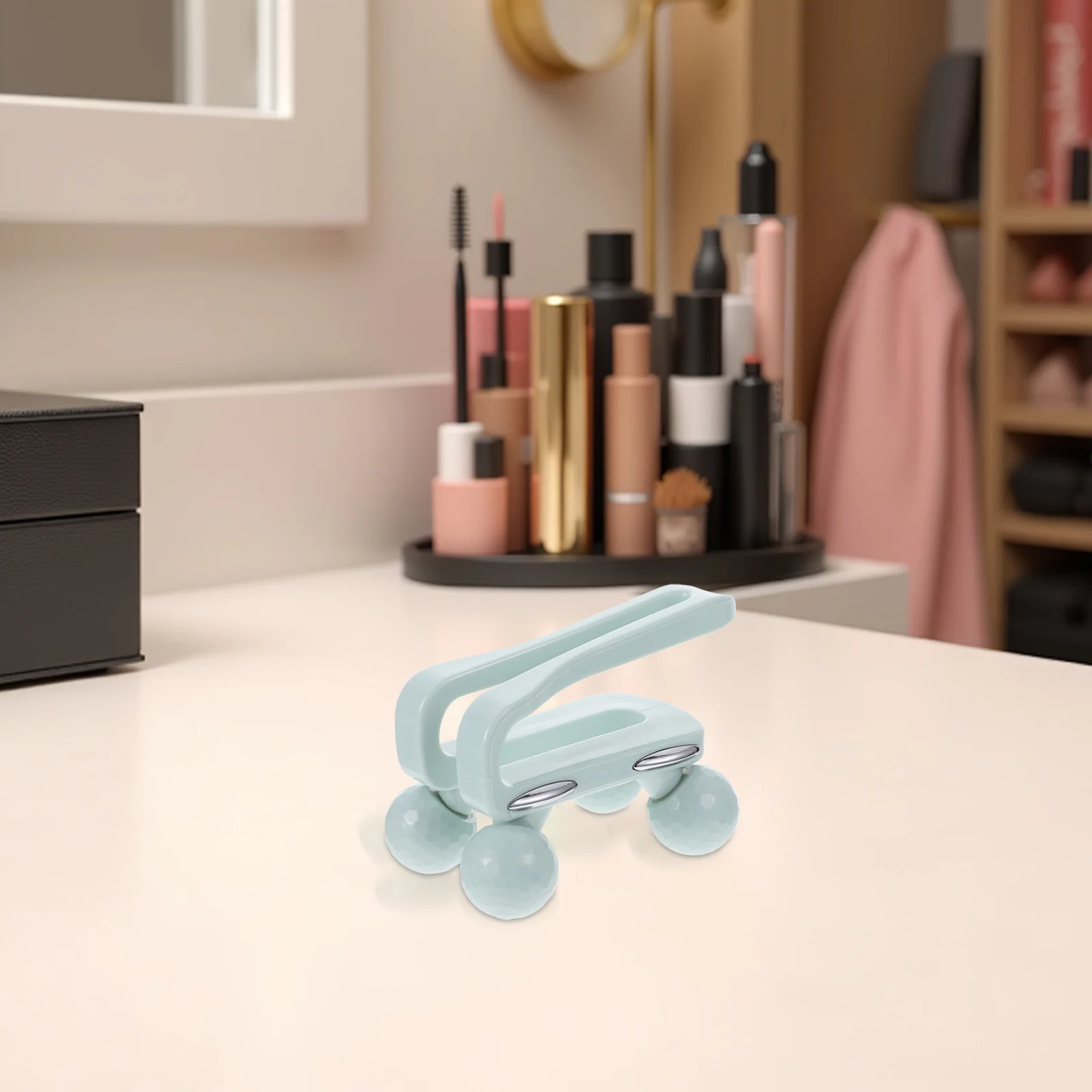 

Shoulder Massage Roller Compact Portable Ergonomic Design Simple Operation Muscle Relief Tool For Back Leg Body Handheld