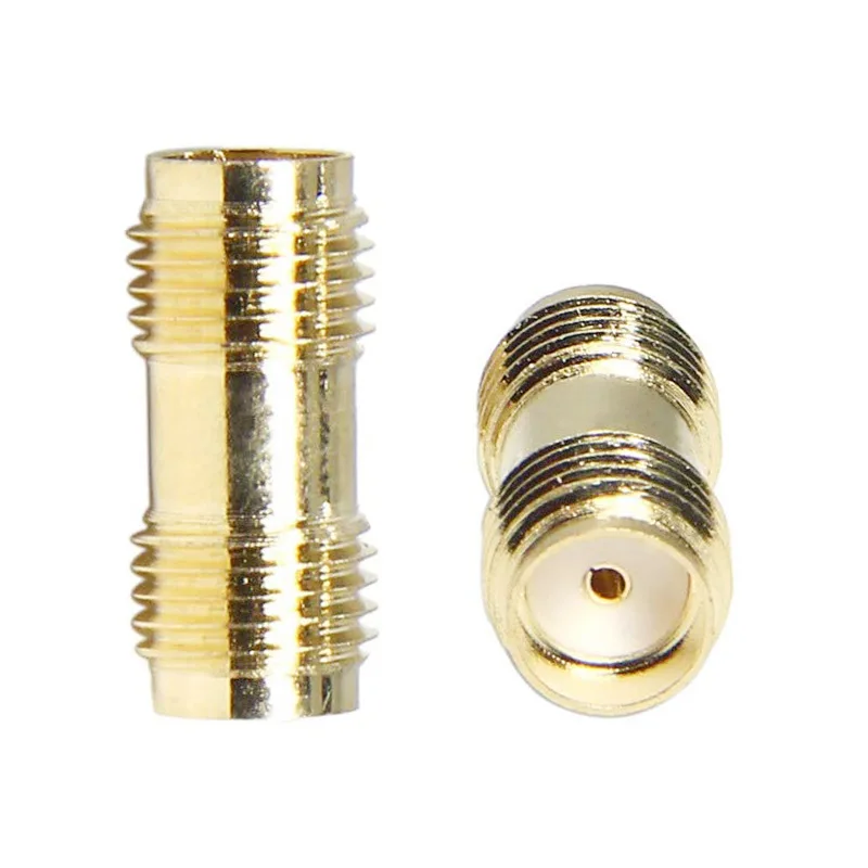 10PCS/50PCS SMA RF coaxial connector SMAKK SMA female to female external thread internal hole