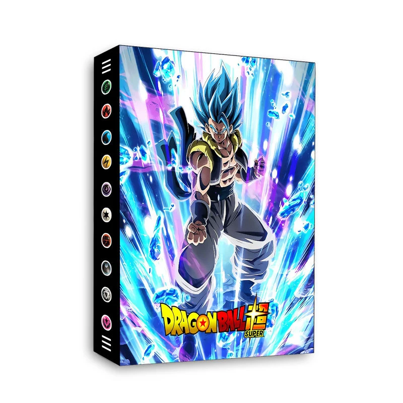 Kawaii Anime New Dragon Ball Card Collection Book Gra planszowa Kolekcja kart Książka karciana Son Goku Vegeta Książka karciana Prezenty festiwalowe