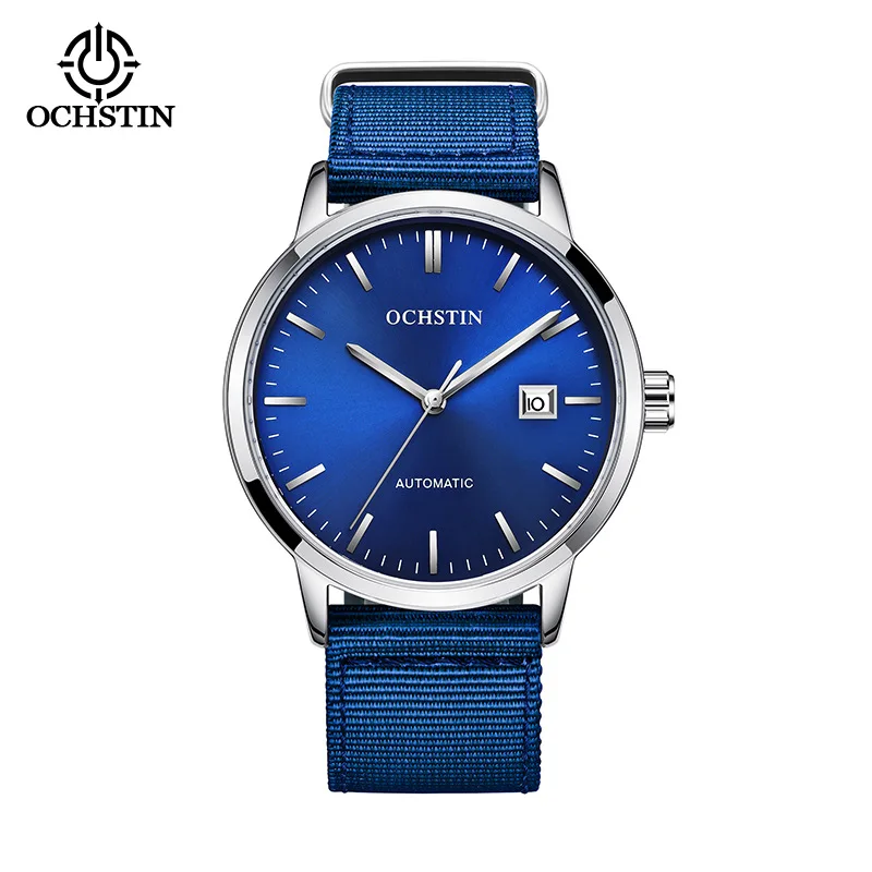 OCHSTIN new nylon belt mechanical watch men's live broadcast hot-selling explosion automatic mechanical watch**