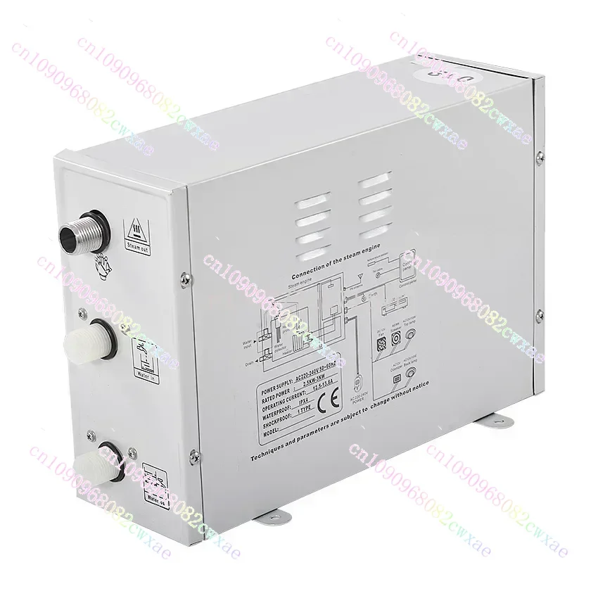 TR-019 Home Shower Steam Sauna Steam Equipment with Remote Control 220V 3000W