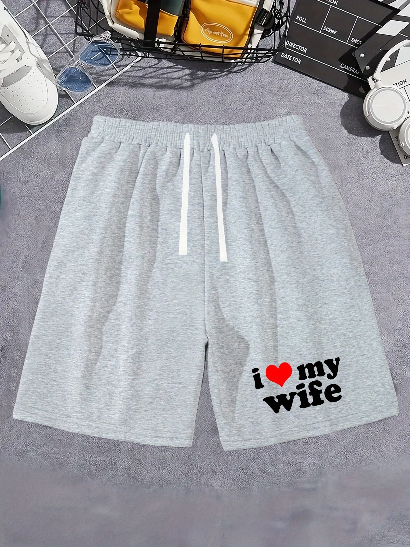 

Summer Men's Casual Letter Print Shorts Breathable Fabric Stylish Versatile Suitable for Sports and Everyday Wear
