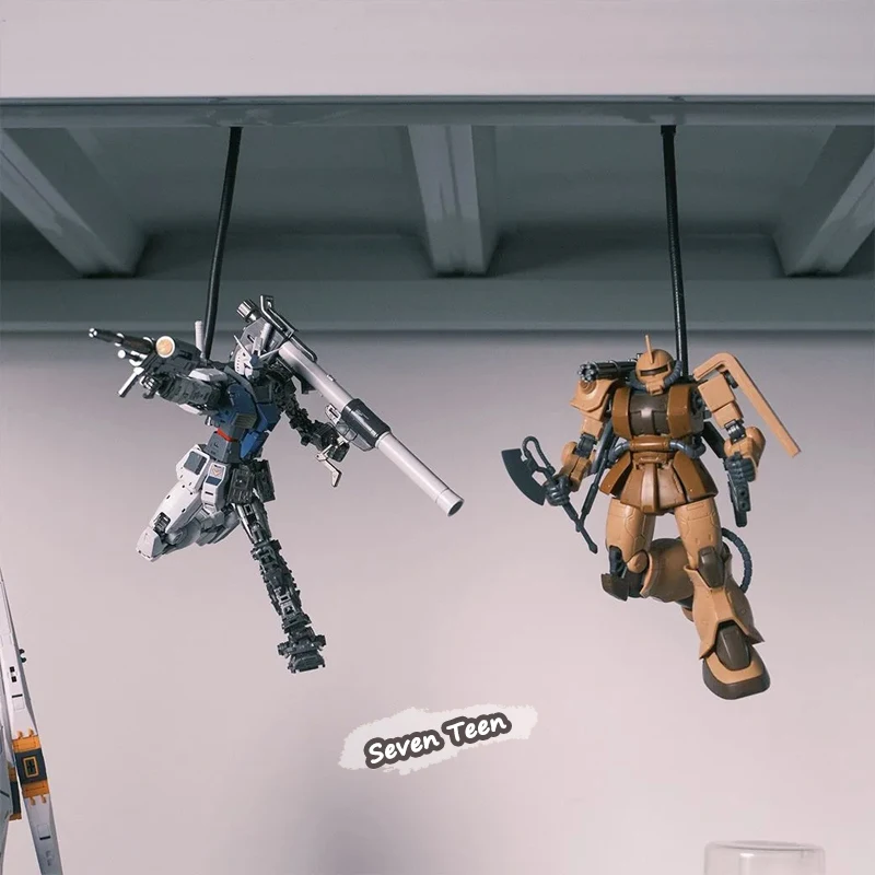 Magnetische Modellhalterung für HG RG Modelle, Kleiner Gundam-Modellbau-Displayständer im Maßstab 1/144 – Detail 5