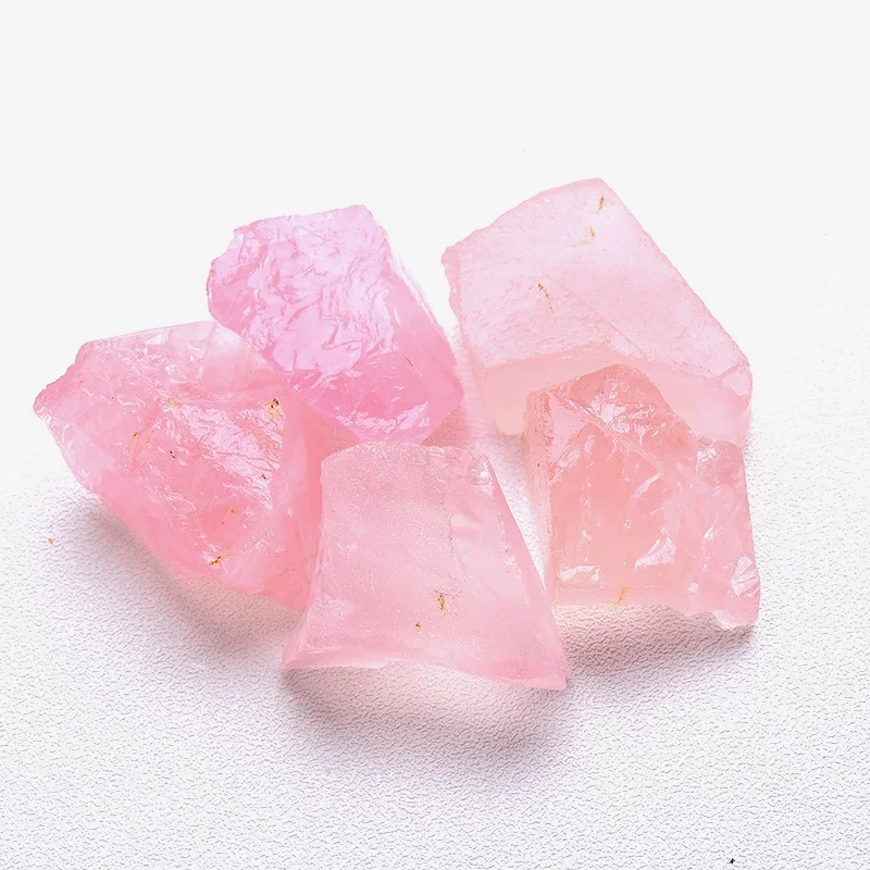 Natural Crystal Quartz Amethyst Rose Quartz Rough Rock Stone Reiki Healing Home Decoration