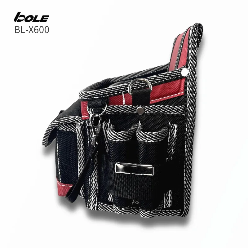 BOLE Boutique Series Tool Bag Multi-Pocket Reinforced Strong Wear-Resistant Tool Pocket 1680D Composite Reinforced Oxford Cloth