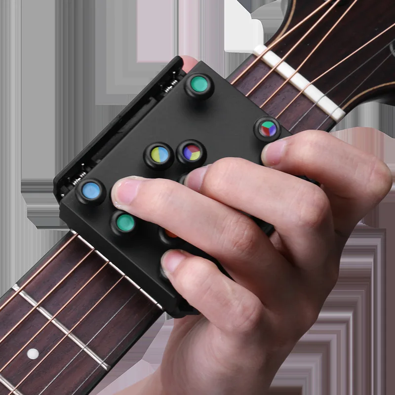 Beginners Guitar Chord Trainer Portable Guitar Assisted Chord Guitars Accessories Stringed Musical Instruments Learning Tool