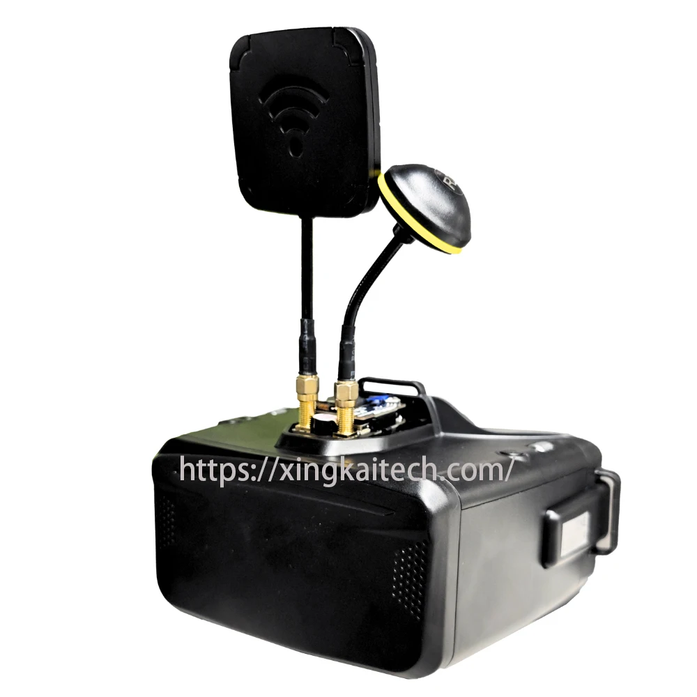 Video Screen Mounted FPV Drone Mission case Portable Ground Control System Goggler Remote Controller Battery Accessories