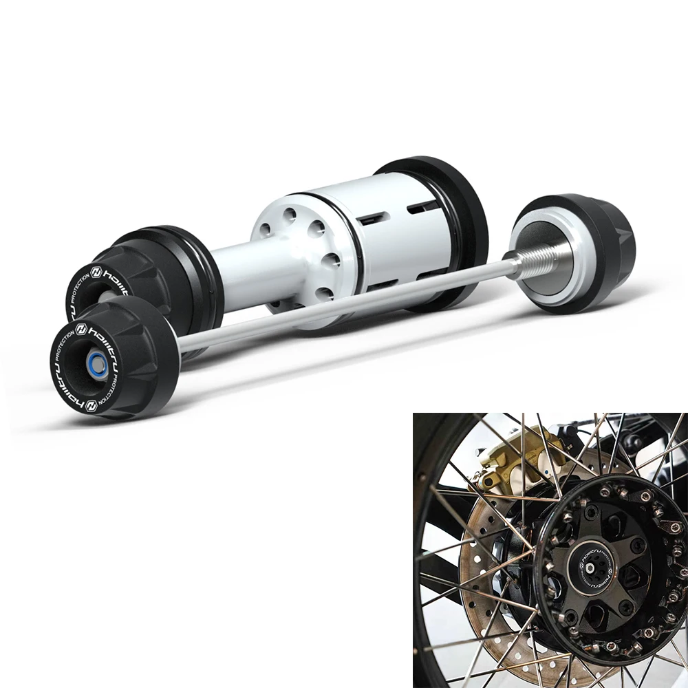 R1200GS R1250GS Exclusive Adventure Motorcycle Wheel Axle Fork Crash Slider For BMW Rocker Arm Anti-collision Slider Accessories