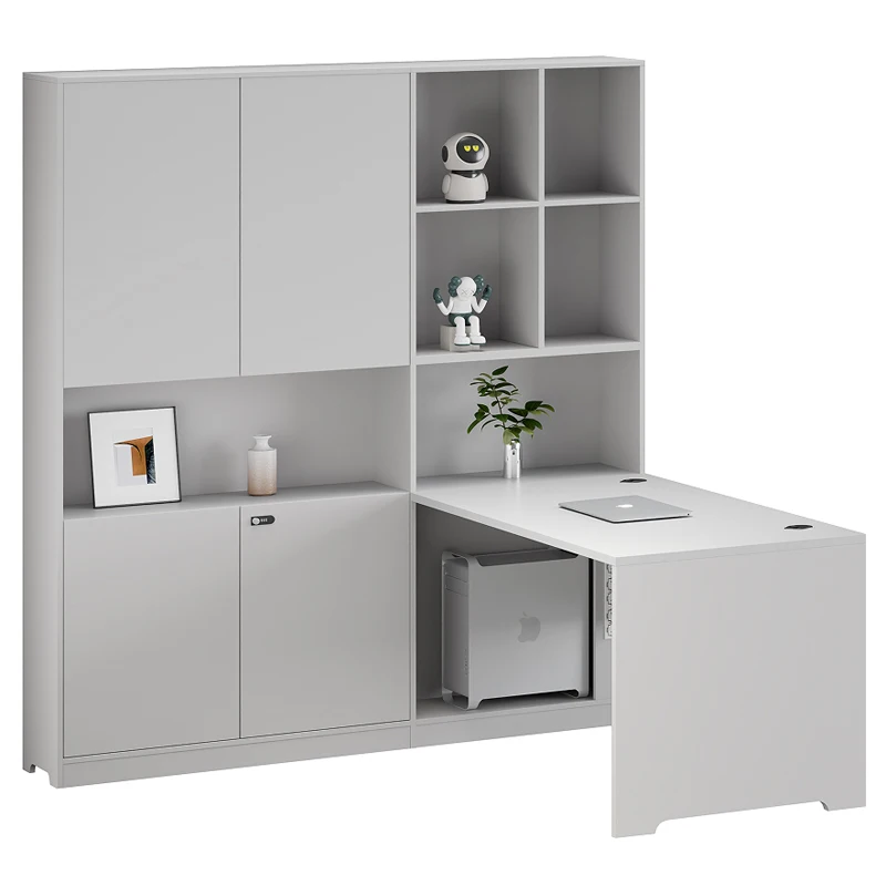 

Modern Style New Office Partition Table Staff Station Desk Wooden Cabinet Panel Corporate Offices Furniture Modular Workstation